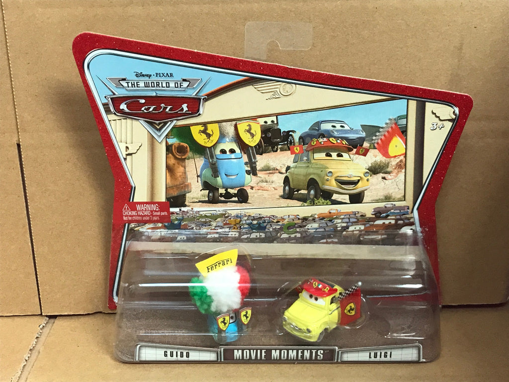 ディズニー　カーズ　マテル　ルイジ＆グイド＆トラクター　ムービーモーメント ディズニー カーズ マテル ルイジ＆グイド＆トラクター ムービー