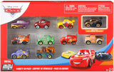 DISNEY CARS Mini Racers - 10 Pack with Golden Jackson Storm