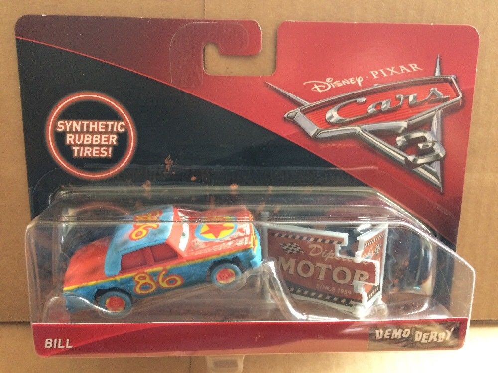 DISNEY CARS 3 DIECAST Demo Derby Bill Gemdans