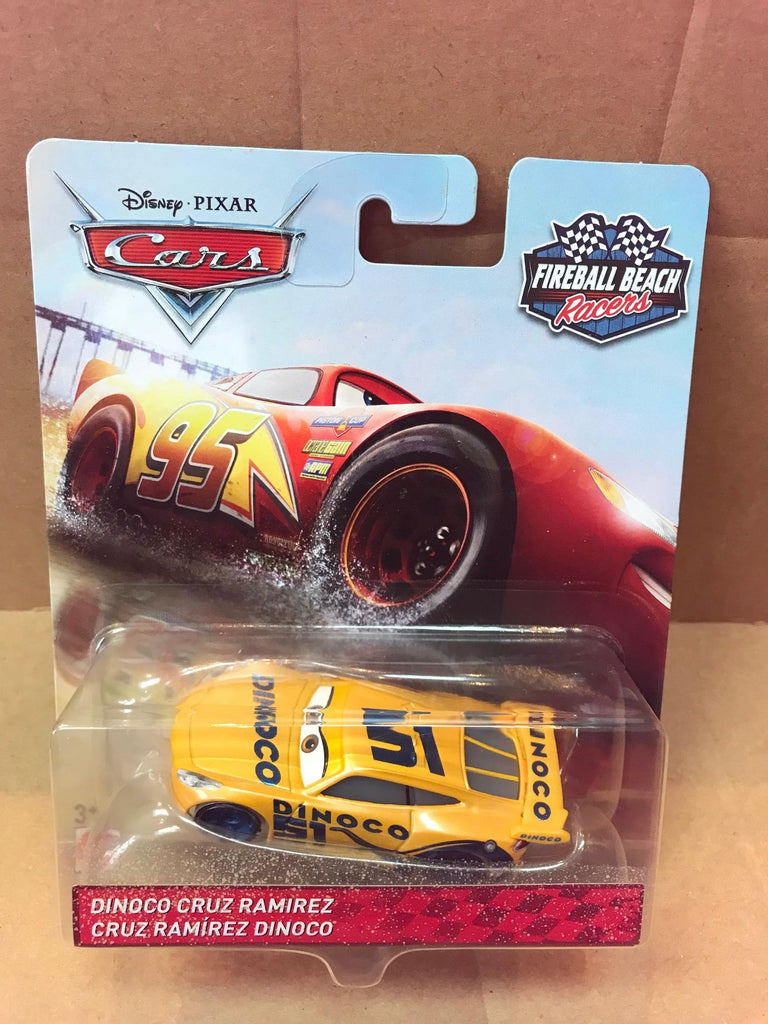 DISNEY CARS 3 DIECAST Fireball Beach Racers Dinoco Cruz Ramirez Gemdans