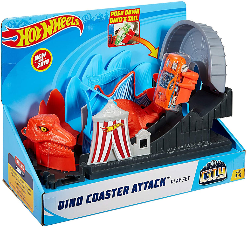 HOT WHEELS - Dino Coaster Attack Playset – Gemdans