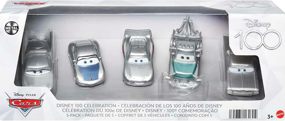 DISNEY CARS DIECAST - Disney 100 Celebration 5 pack