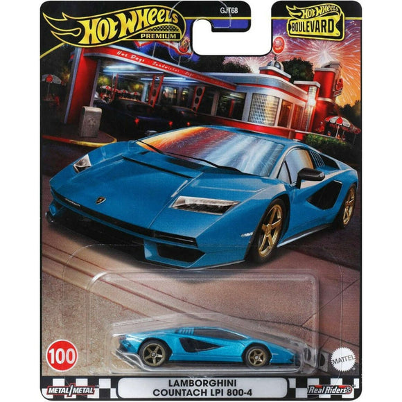 HOT WHEELS DIECAST - Boulevard Series Lamborghini Countach LPI 800-4