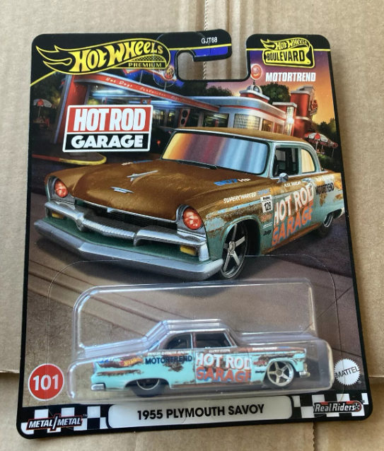 HOT WHEELS DIECAST - Boulevard Series 1955 Plymouth Savoy