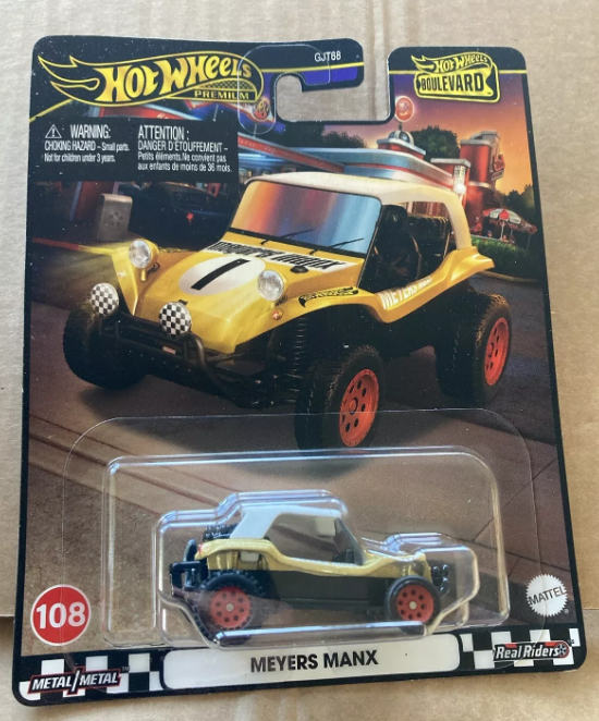 HOT WHEELS DIECAST - Boulevard Series Meyers Manx