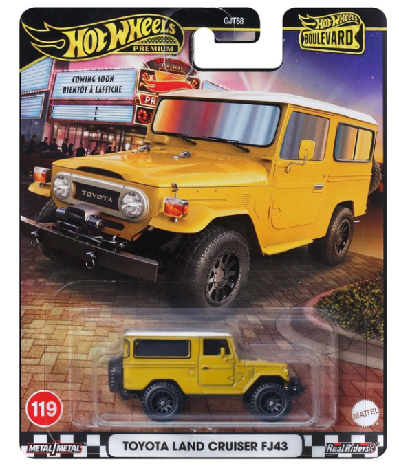 HOT WHEELS DIECAST - Boulevard Series Toyota Land Cruiser FJ43