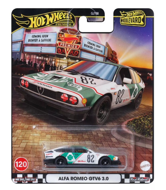 HOT WHEELS DIECAST - Boulevard Series Alfa Romeo GTV6