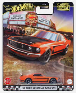 HOT WHEELS DIECAST - Boulevard Series - 69 Ford Mustang Boss 302