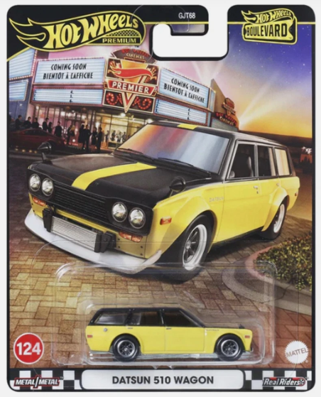 HOT WHEELS DIECAST - Boulevard Series Datsun 510 Wagon