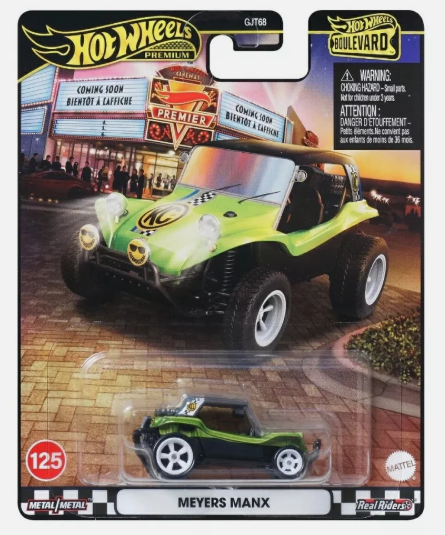 HOT WHEELS DIECAST - Boulevard Series No 125 - Meyers Manx