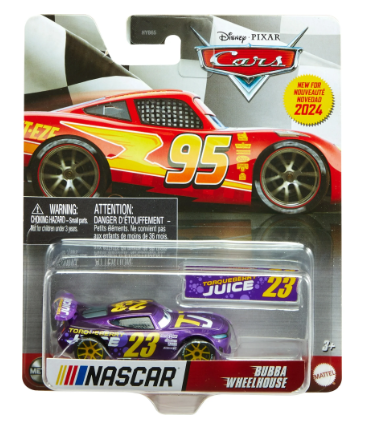 DISNEY CARS DIECAST - Nascar 2024 - Metallic Bubba Wheelhouse