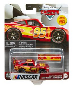 DISNEY CARS DIECAST - Nascar 2024 - Metallic Lightning McQueen