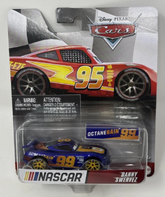 DISNEY CARS DIECAST - 2025 Nascar Metallic Danny Swervez