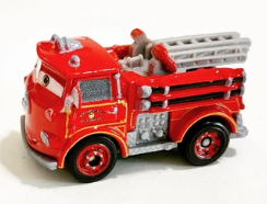 DISNEY CARS DIECAST - 2024 Blind Box Mini Racers No 44 - Red Fire Truck