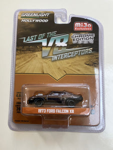 GREENLIGHT HOLLYWOOD DIECAST MiJo Exclusives Chrome Edition - Last of the V8 Interceptors 1973 Ford Falcon