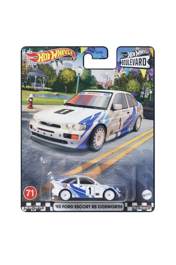 HOT WHEELS DIECAST - Boulevard Series 93 Ford Escort RS Cosworth