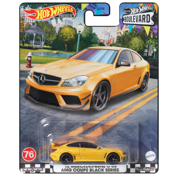 HOT WHEELS DIECAST - Boulevard Series 12 Mercedes Benz C63 AMG Coupe