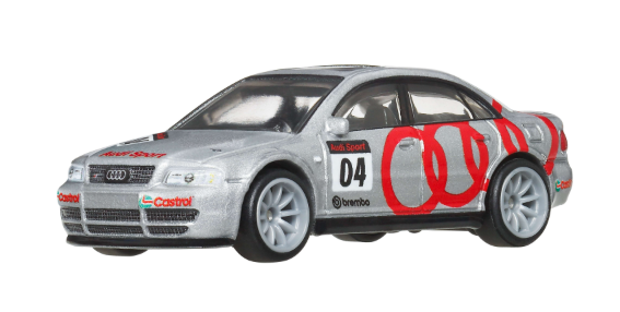 HOT WHEELS DIECAST - Team Transport - Audi S4 Quattro - Fleet Flyer