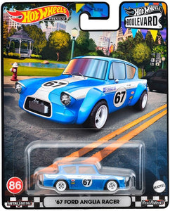 HOT WHEELS DIECAST - Boulevard Series 67 Ford Anglia Racer