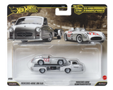 HOT WHEELS DIECAST - Team Transport Mercedes-Benz 300 SLR - Renntransporter