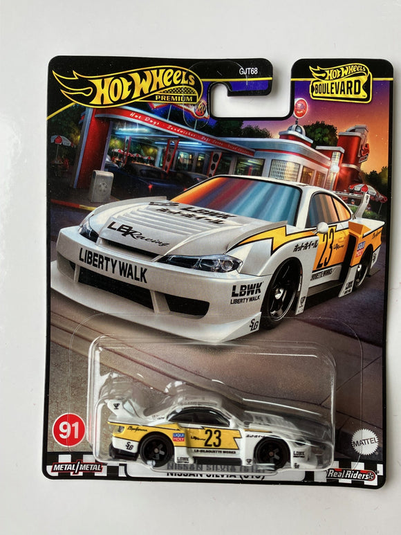 HOT WHEELS DIECAST - Boulevard Series LB Super Silhouette Nissan Silvia S15