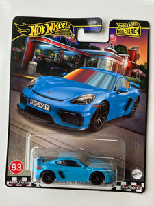 HOT WHEELS DIECAST - Boulevard Series Porsche 718 Cayman GT4