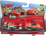 DISNEY CARS DIECAST - Guiseppe Motorosi and Francesco Bernoulli