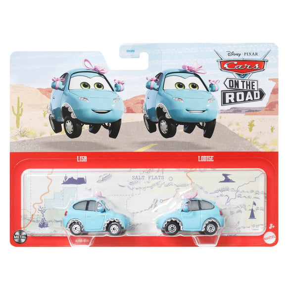 DISNEY CARS DIECAST - On the Road - Lisa and Louise
