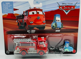 DISNEY CARS DIECAST - Red the Fire Truck and Guido