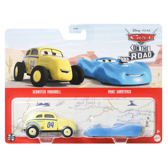 DISNEY CARS DIECAST - On the Road - Gearsten Marshall Marc Sondtimer