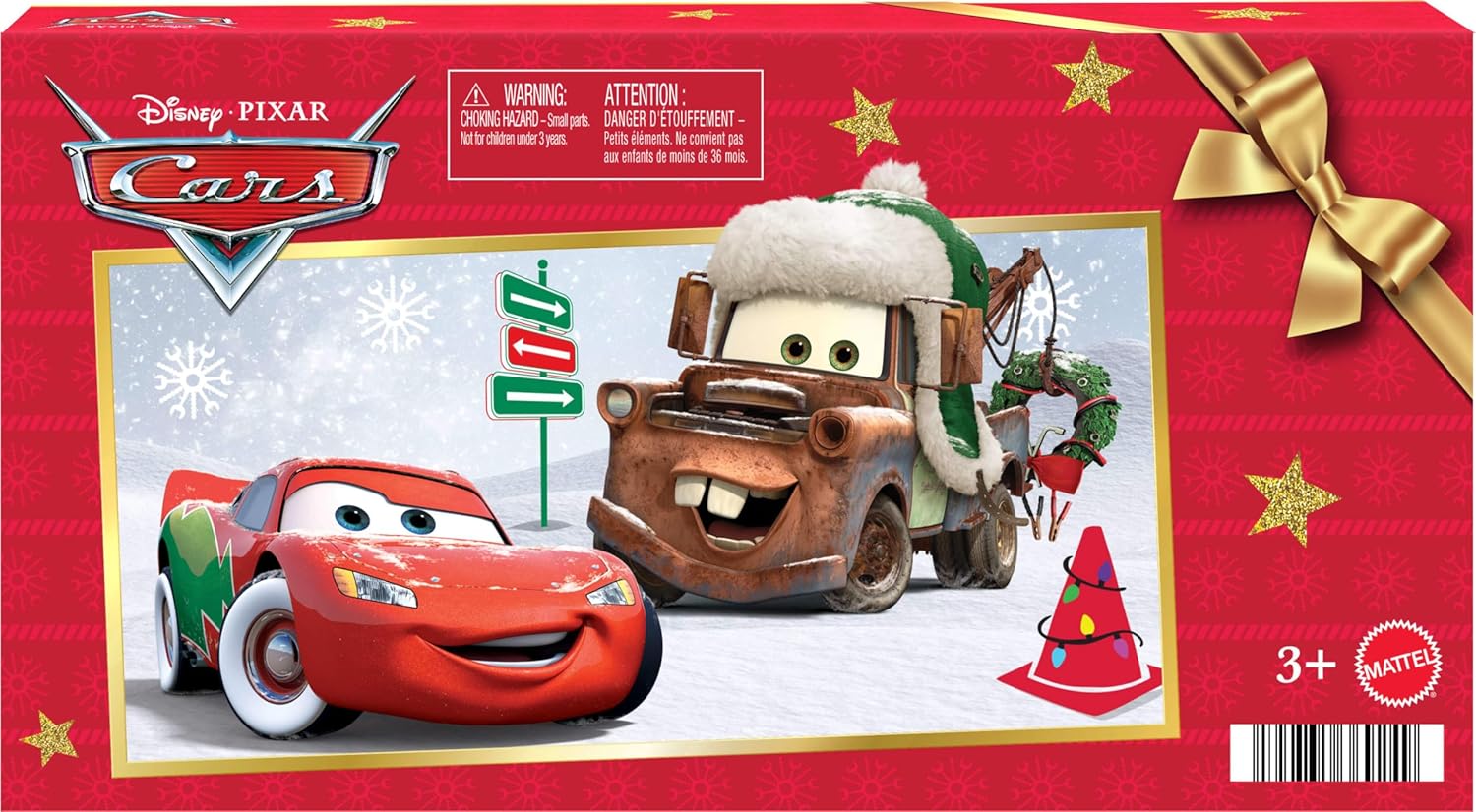 DISNEY CARS DIECAST - Christmas Winter Vehicle 5-Pack collection