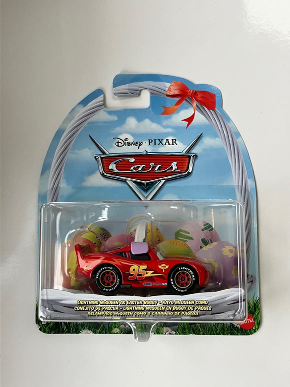 DISNEY CARS DIECAST - 2023 Lightning McQueen as Easter Buggy