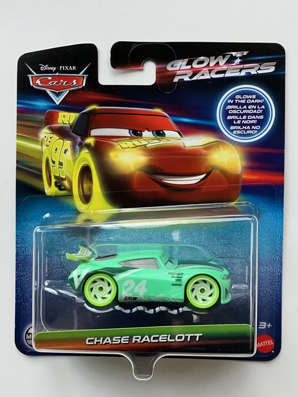DISNEY CARS DIECAST - Glow Racers Chase Racelott