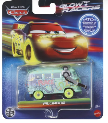 DISNEY CARS DIECAST - Glow Racers Fillmore