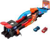 DISNEY CARS Glow Racers - Launch and Criss-Cross Glow Race Playset