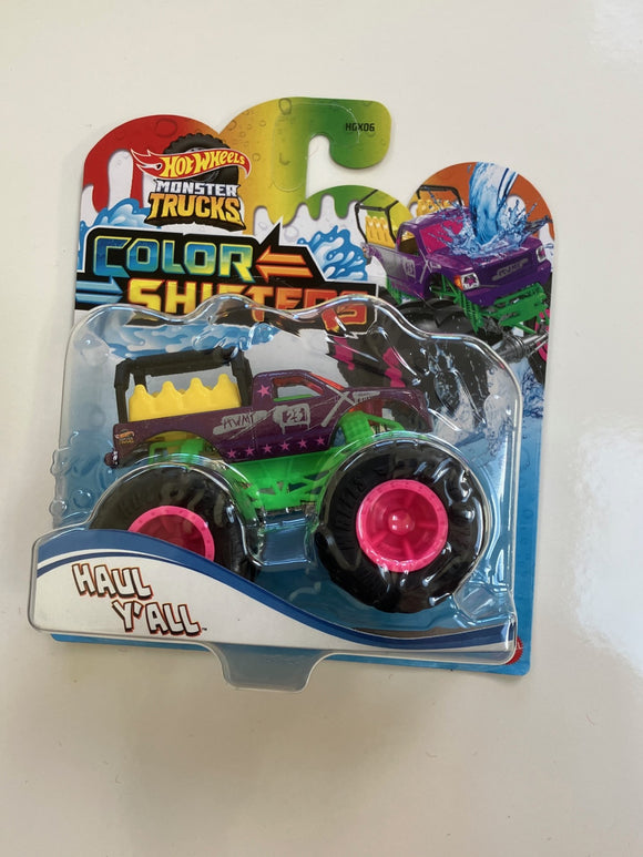 HOT WHEELS Monster Trucks Colour Shifters - Haul Y-All