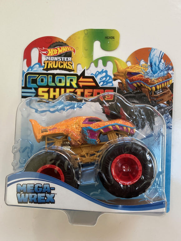 HOT WHEELS Monster Trucks Colour Shifters - Mega Wrex