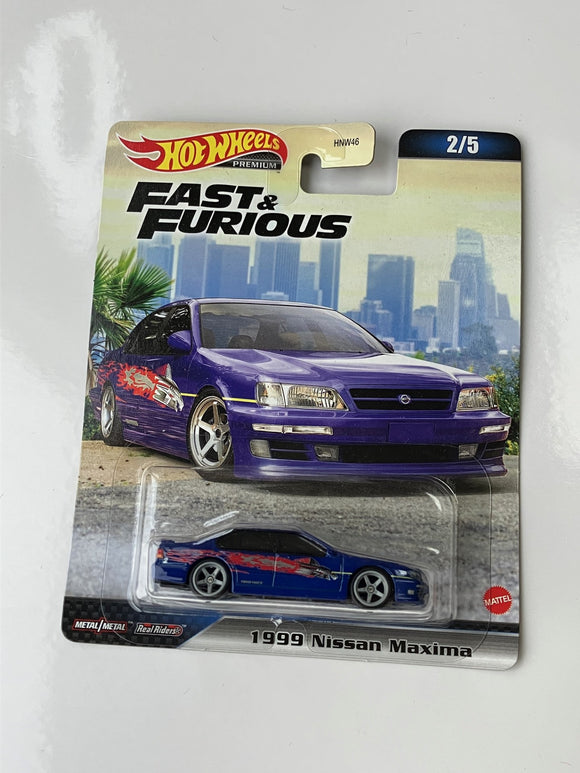 HOT WHEELS DIECAST - Fast and Furious 1999 Nissan Maxima