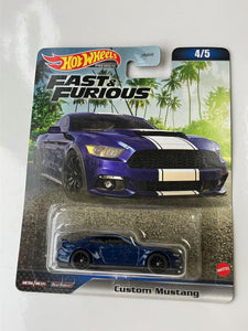 HOT WHEELS DIECAST - Fast and Furious Custom Mustang