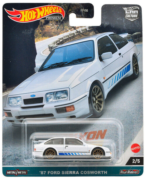 HOT WHEELS DIECAST - Canyon Warriors 87 Ford Sierra Cosworth