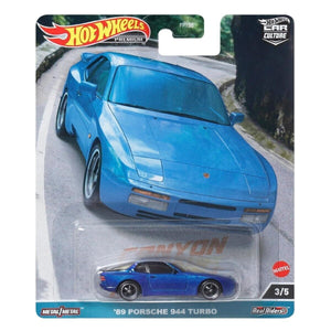 HOT WHEELS DIECAST - Canyon Warriors 89 Porsche 944 Turbo