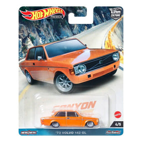 HOT WHEELS DIECAST - Canyon Warriors 73 Volvo 142 GL