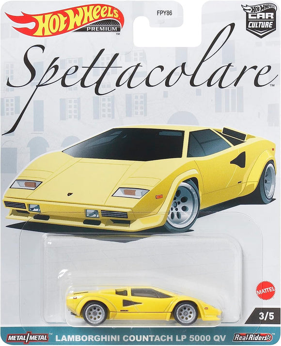 HOT WHEELS DIECAST - Spettacolare Lamborghini Countach LP 5000 QV