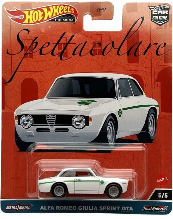 HOT WHEELS DIECAST - Spettacolare Alfa Romeo Giulia Sprint GTA