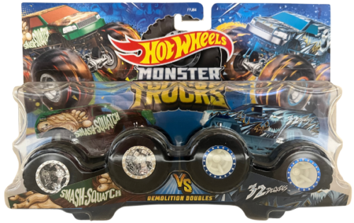 HOT WHEELS MONSTER TRUCKS - Smash-Squatch vs 32 Degrees