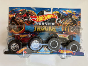 HOT WHEELS MONSTER TRUCKS - HW 4 vs HW Racing 1