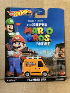 HOT WHEELS DIECAST - Replica Entertainment Super Mario Plumber Van