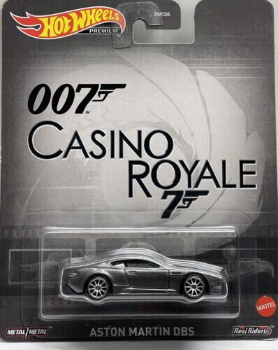 HOT WHEELS DIECAST - James Bond Casino Royale Aston Martin DBS