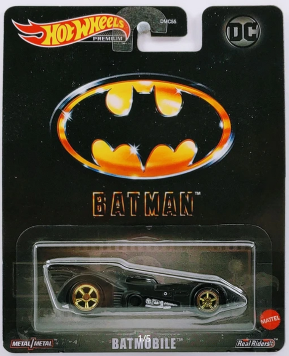 HOT WHEELS Replica Entertainment - Batman Batmobile 1989