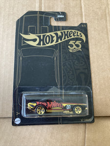 HOT WHEELS DIECAST - Black and Yellow 2023 - 67 Camaro